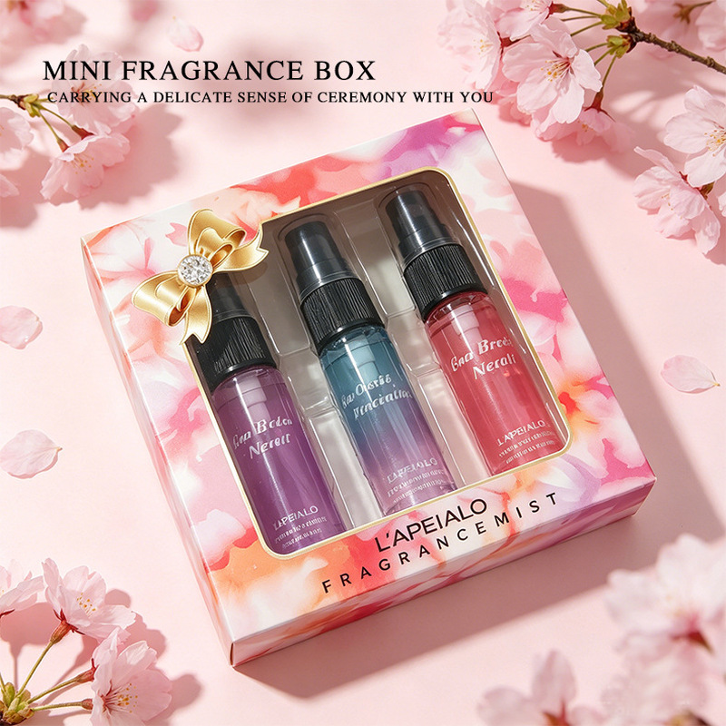 Home Fragrance Usa - Mini-Raumduft-Geschenkbox mit 3 Stück, tragbarer Lufterfrischer-Spray
