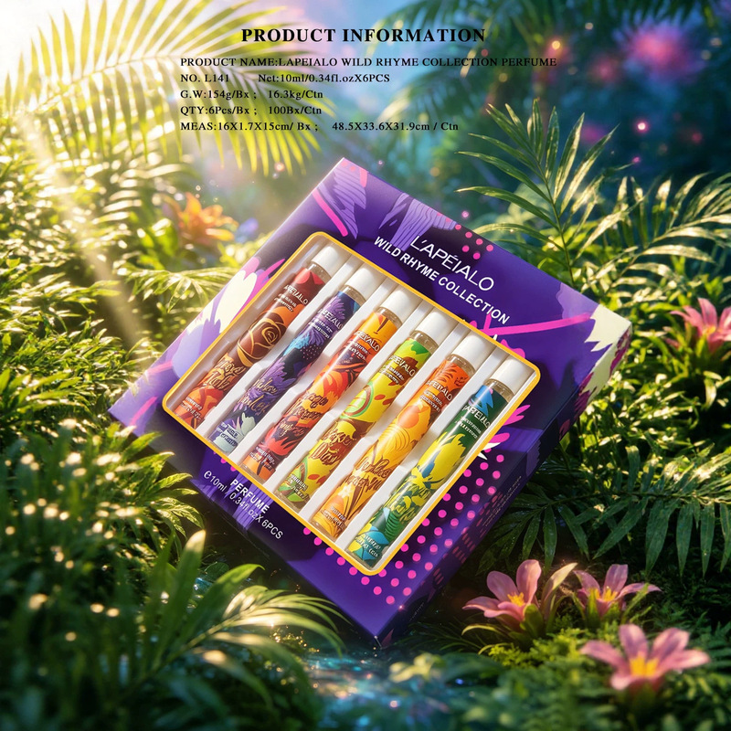 Home Fragrance Usa - 6-teiliges Geschenkset: Duftspray für Stoffe, tropischer